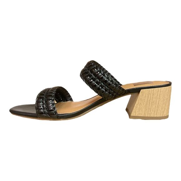 DV Dolce Vita Ladies Cushioned Memory Foam Lightweight Santana Sandal - Black - Picture 4 of 5